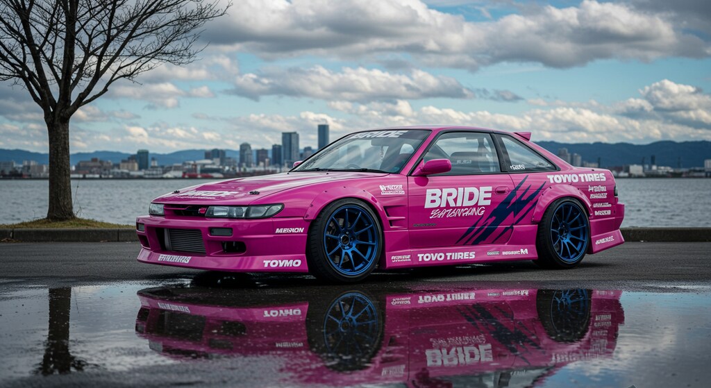 S13シルビアのドリ車