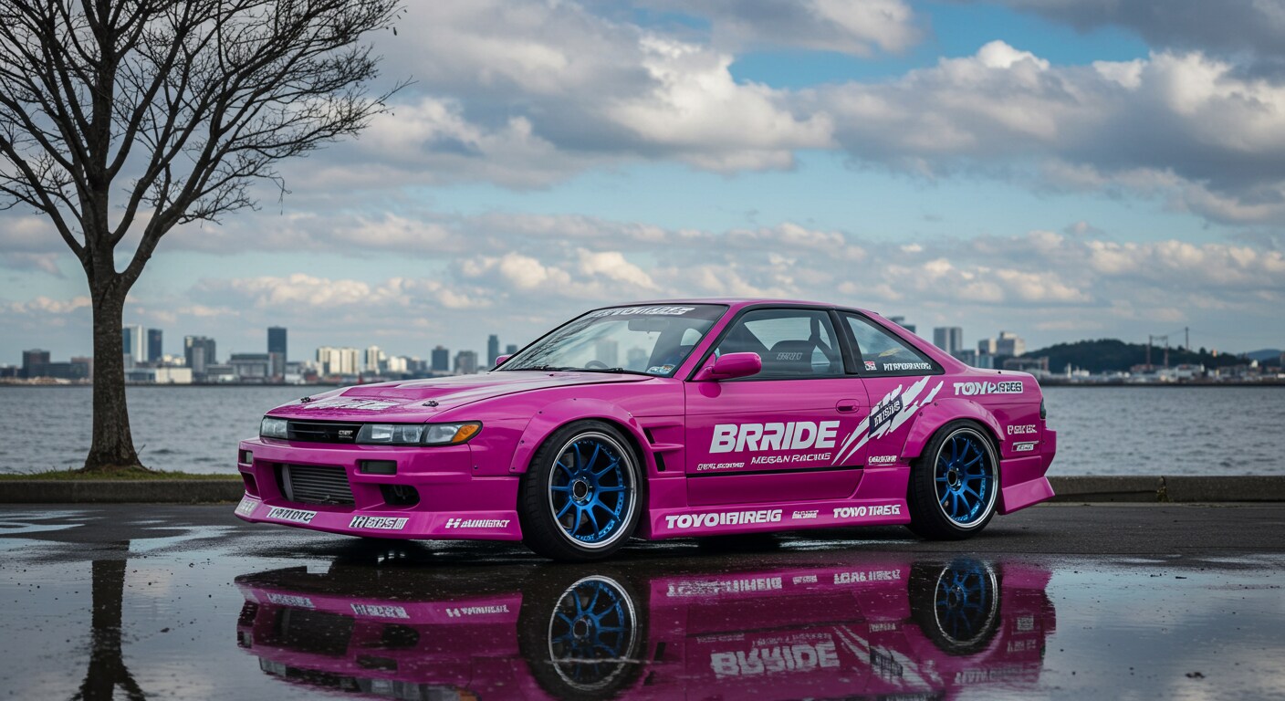 S13シルビアのドリ車