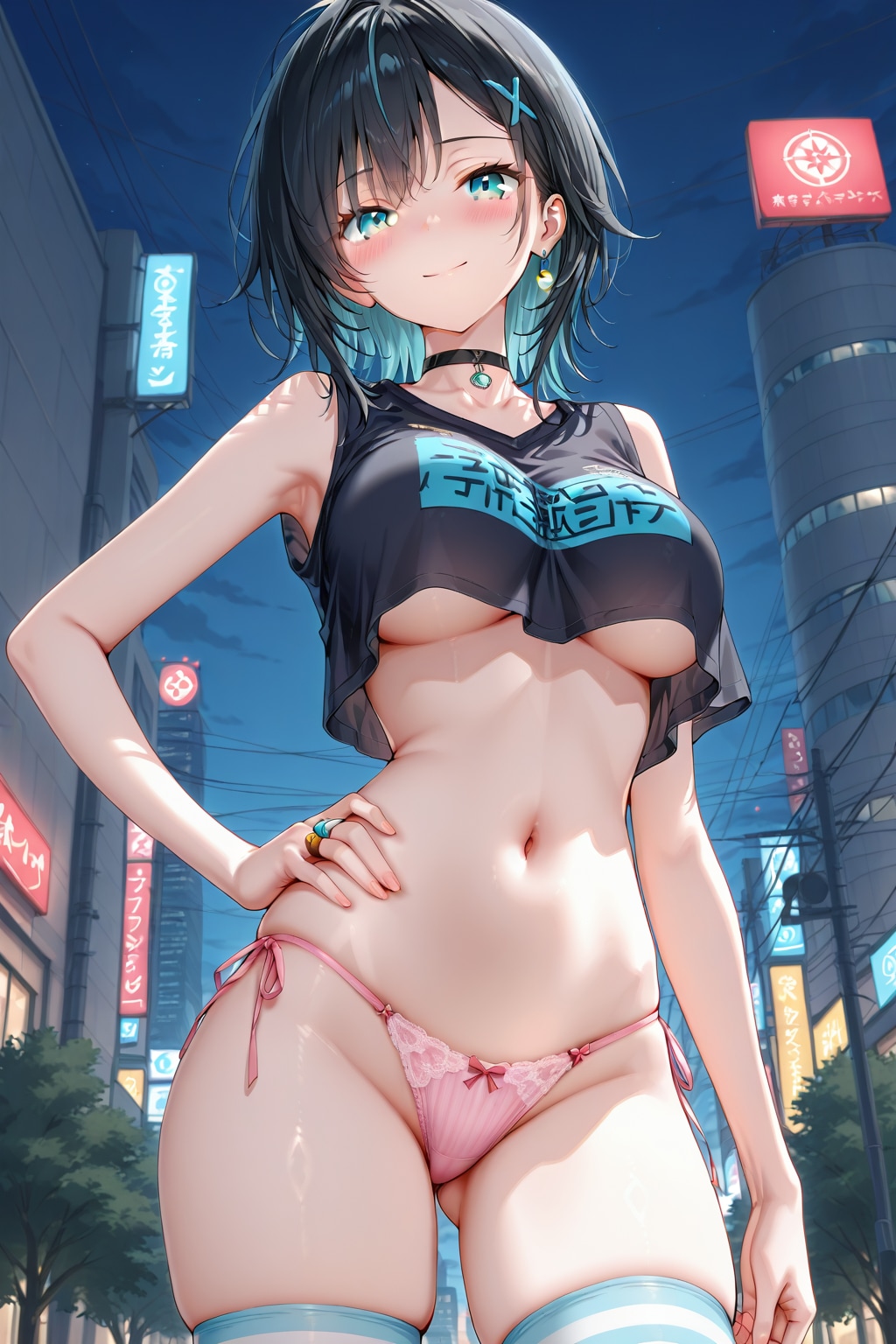 夏のハイレグパンツ