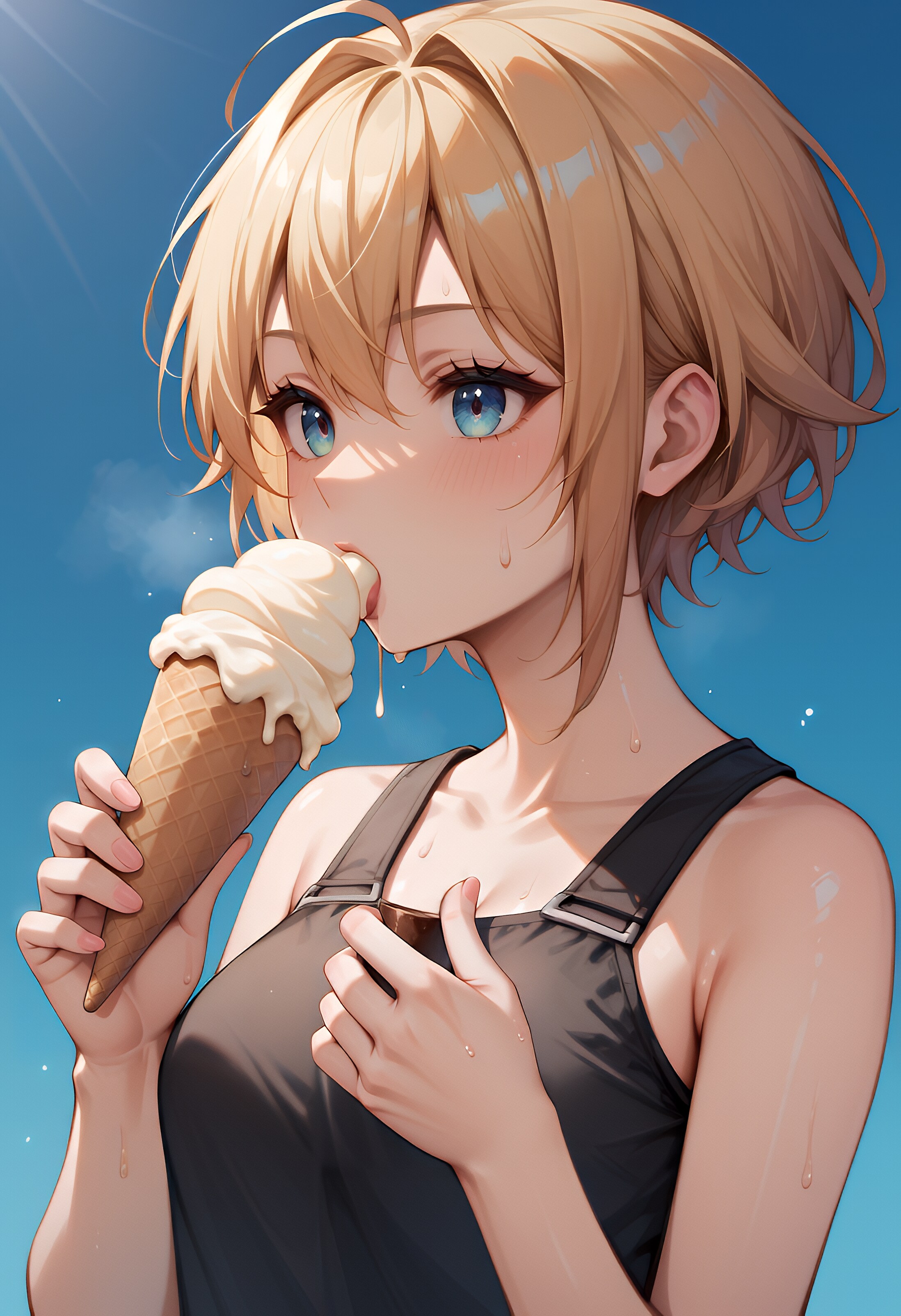 しゃぶりつく | の人気AIイラスト・グラビア