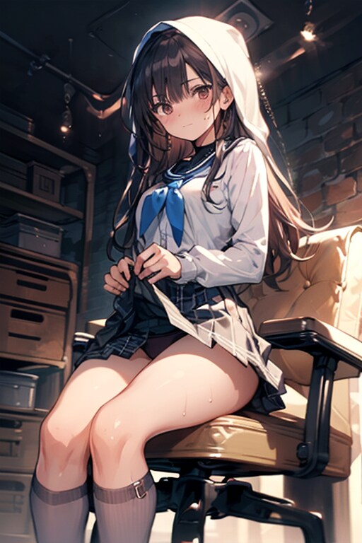 隠れ家でチラ見せ