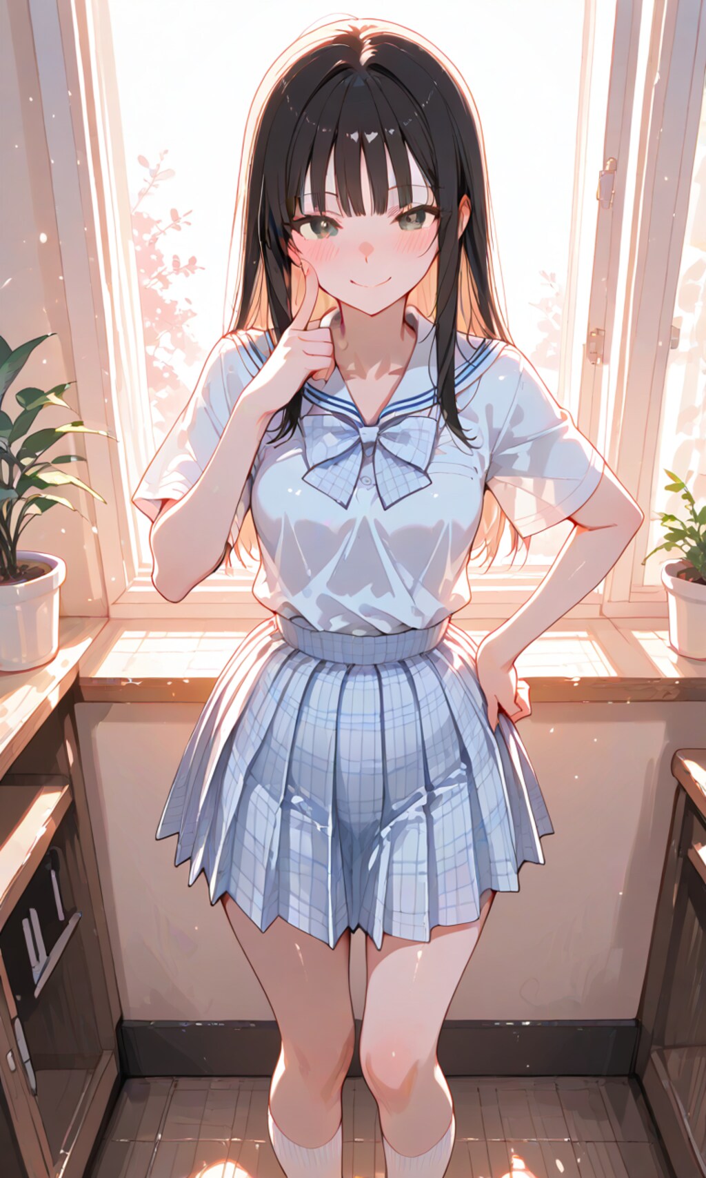 満面の笑みを浮かべる子