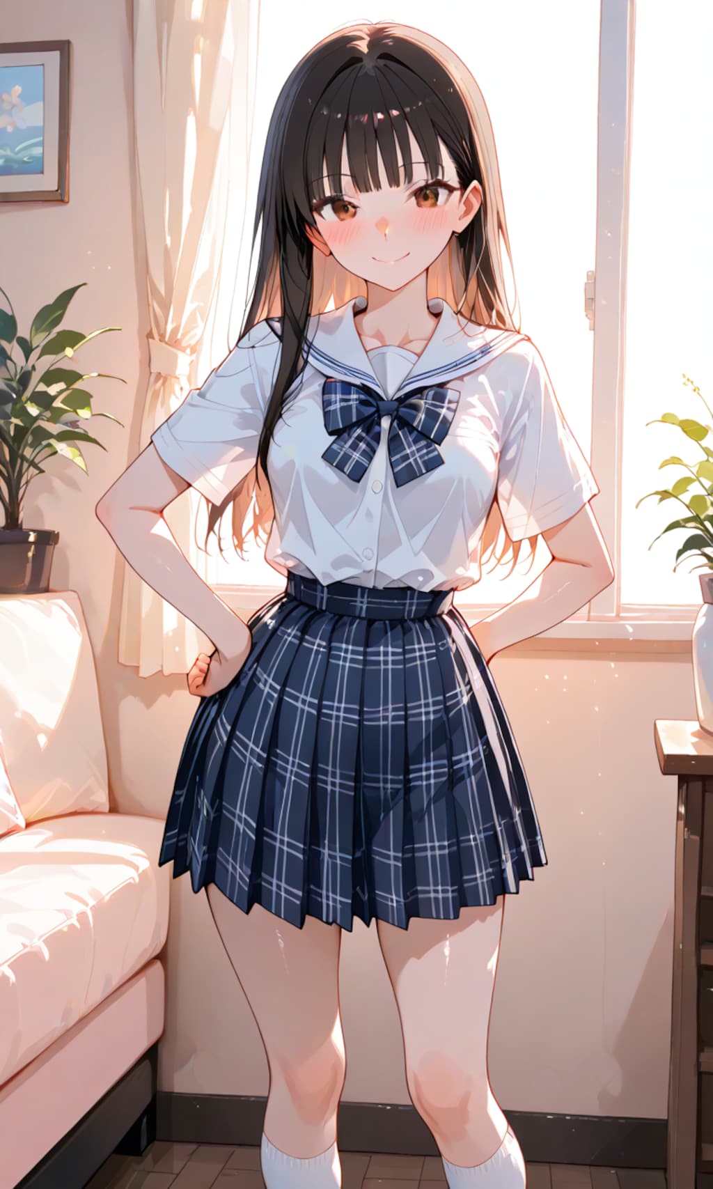 満面の笑みを浮かべる子