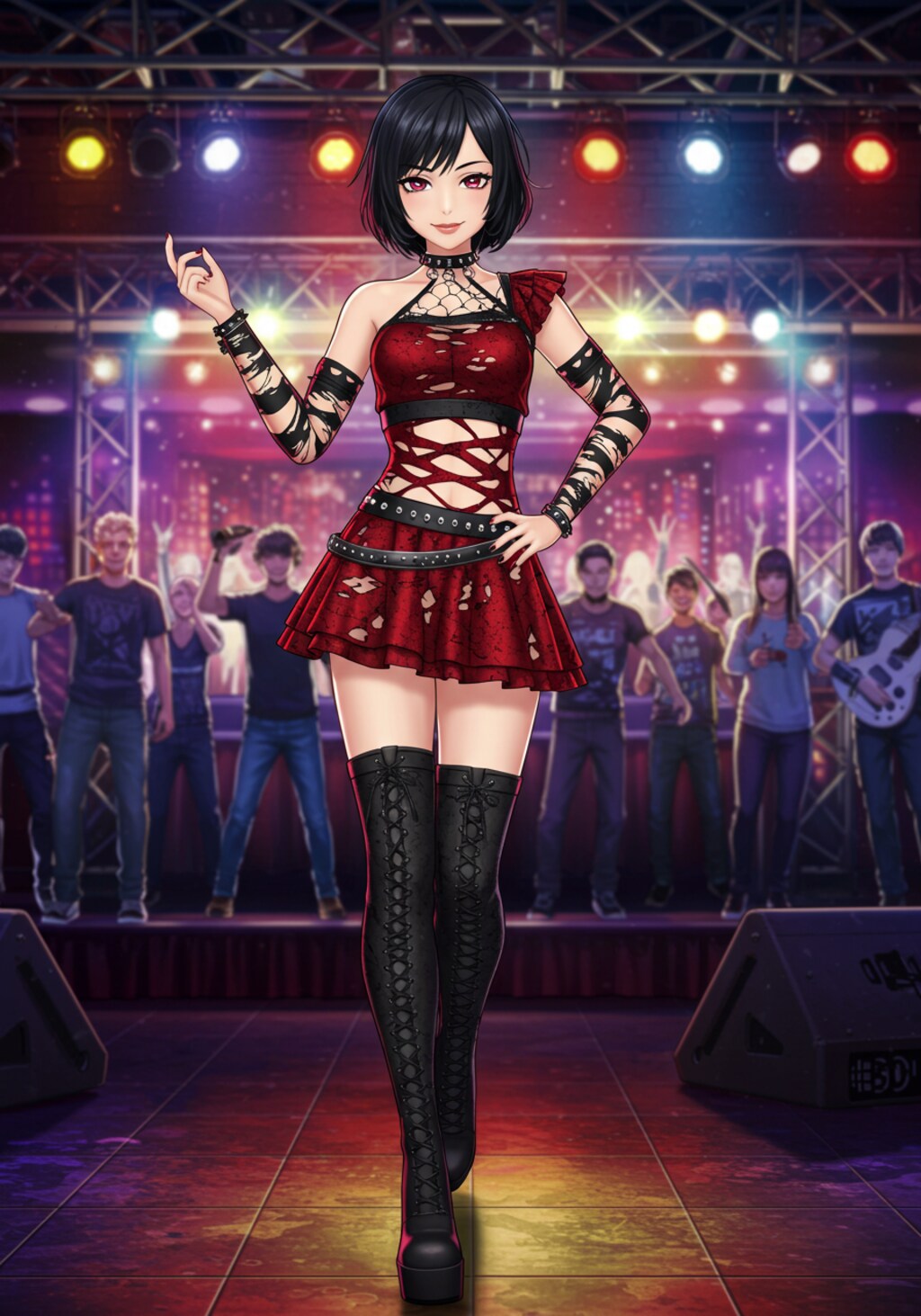 パンク系地下アイドル