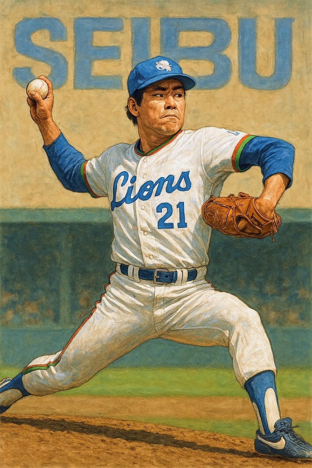 #21.東尾修選手　西武ライオンズ