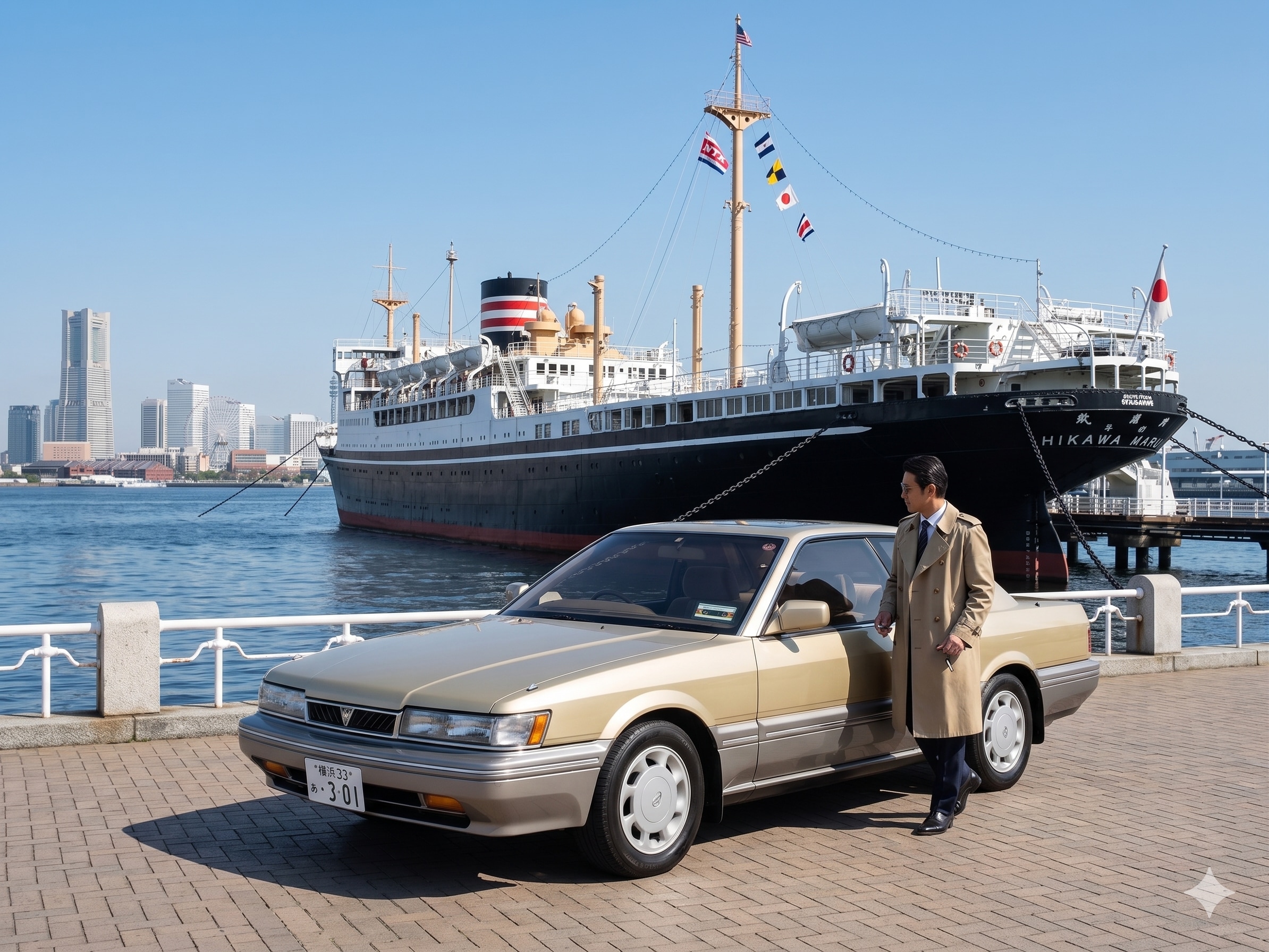 バブル時代の日産のハイソクーペ