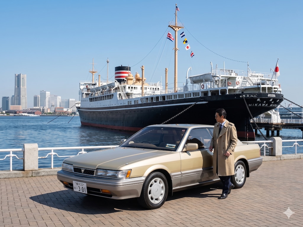 バブル時代の日産のハイソクーペ