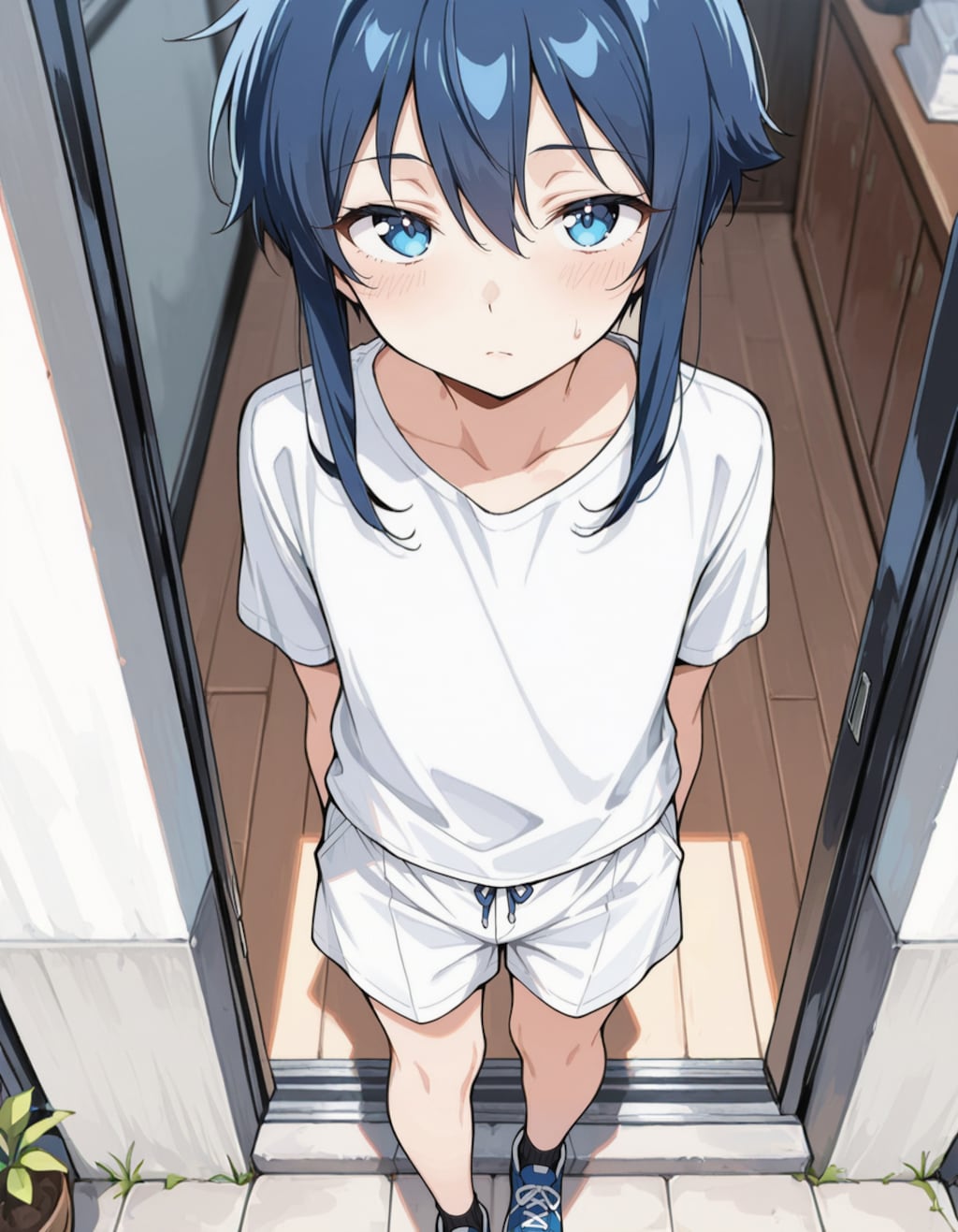 近所の可愛い男の子