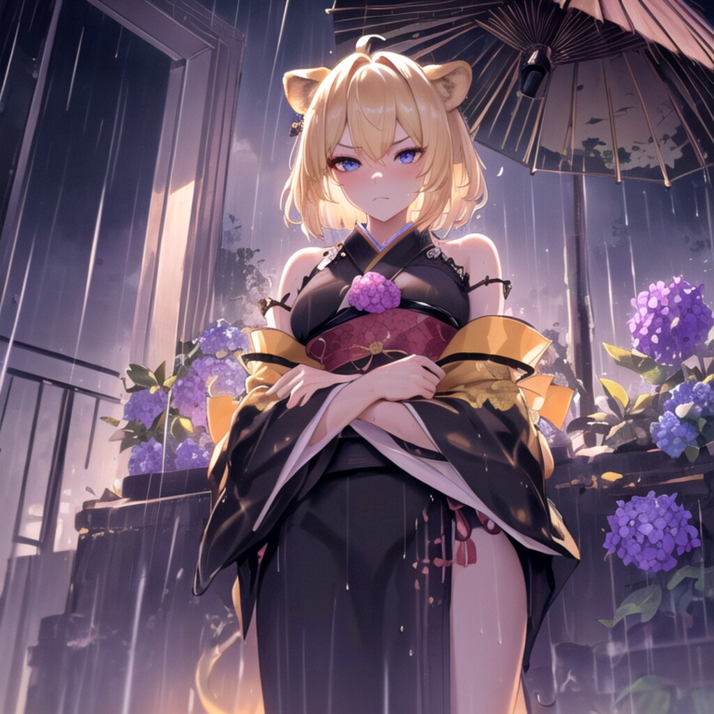 極道ライオン娘