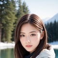 お姉さんとの雪中デート 4枚目