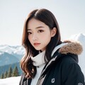 お姉さんとの雪中デート 5枚目