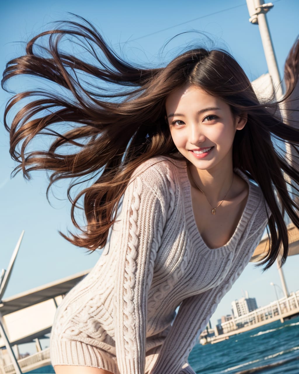 風髪なびかせ選手権