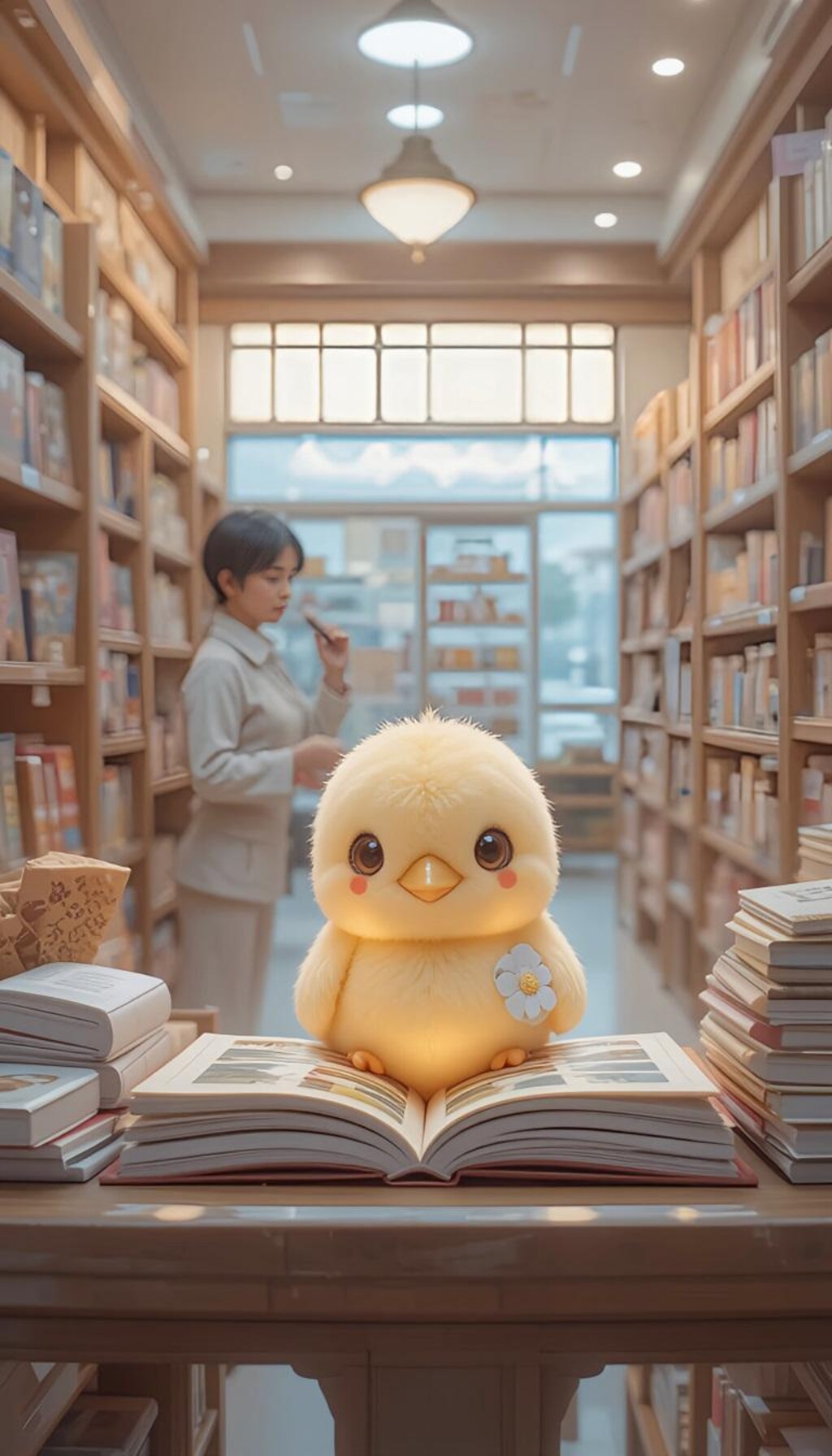 本屋さんとぴよちゃん