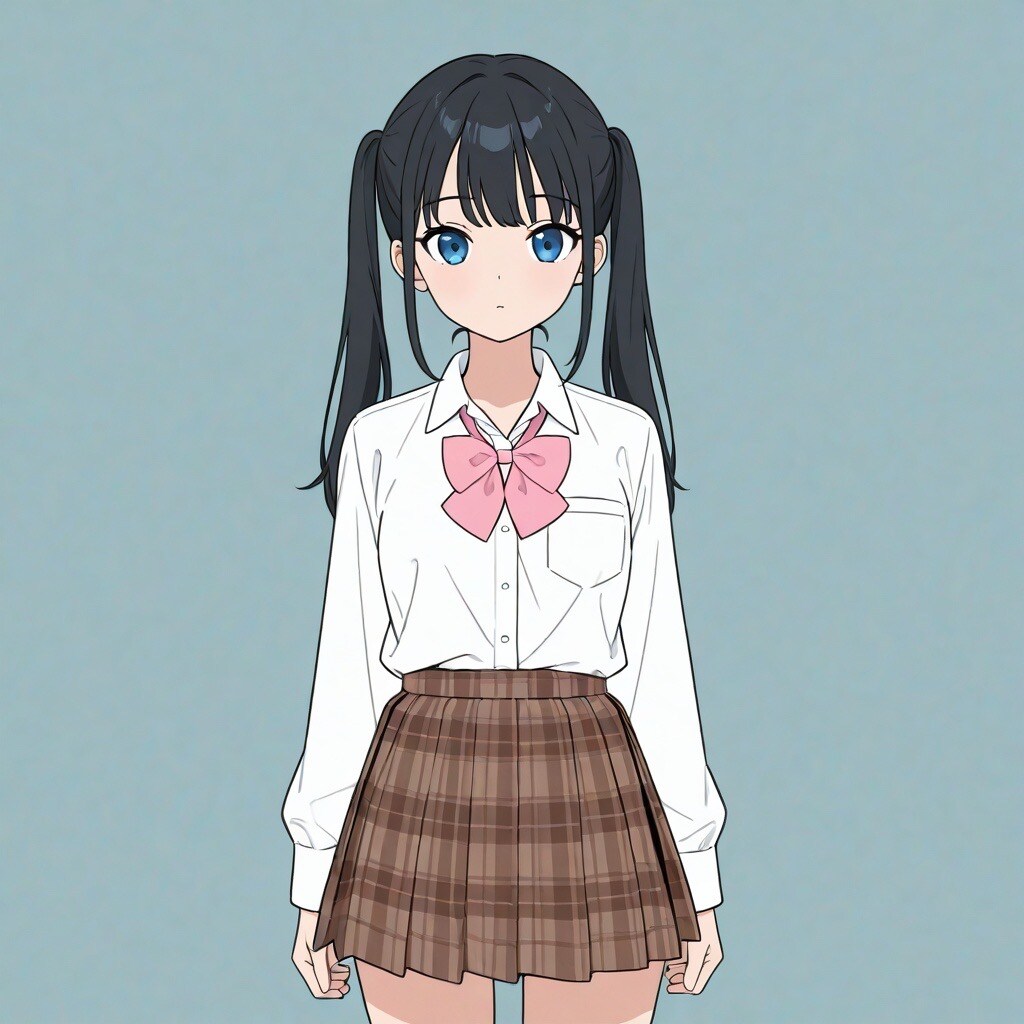 twintails | の人気AIイラスト・グラビア