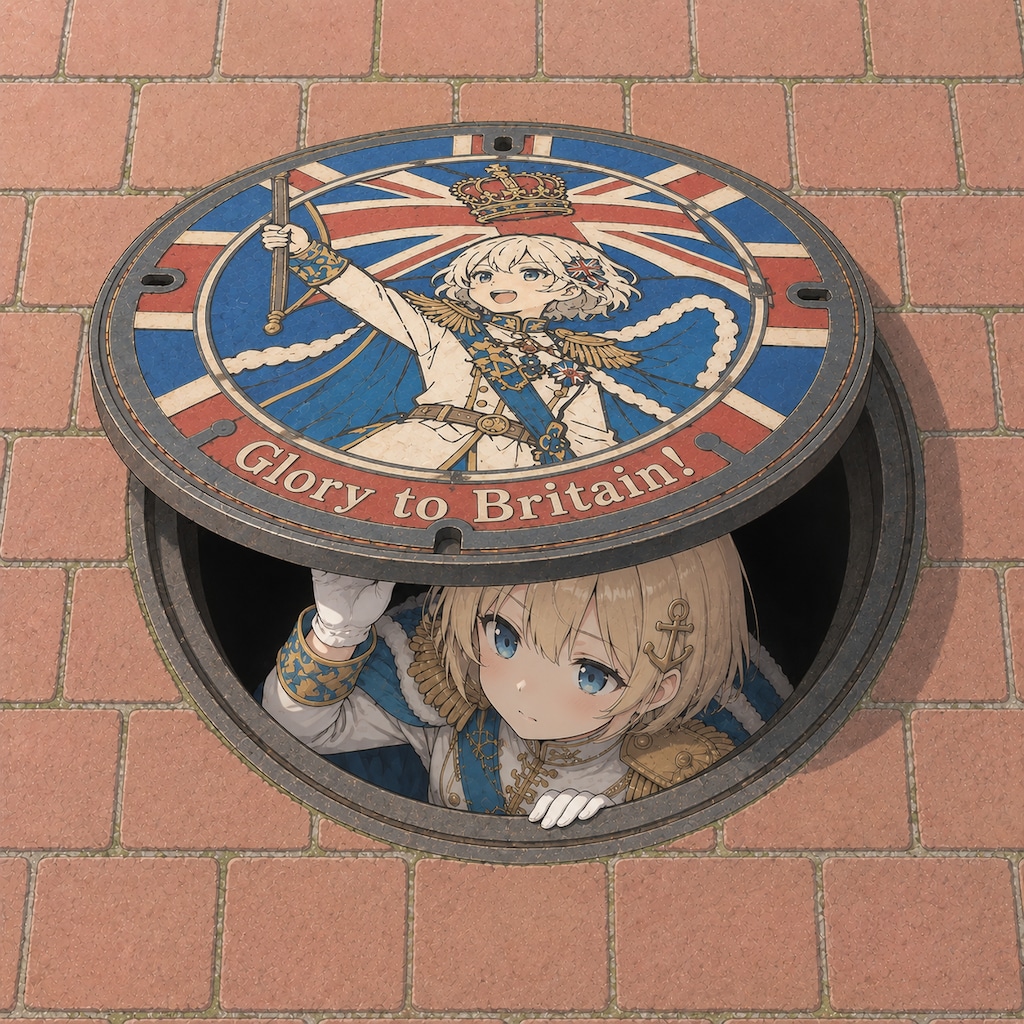 栄光のマンホール