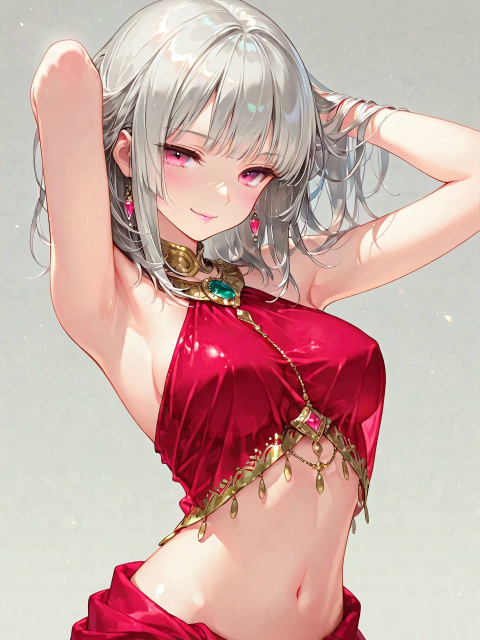 真紅 | の人気AIイラスト・グラビア