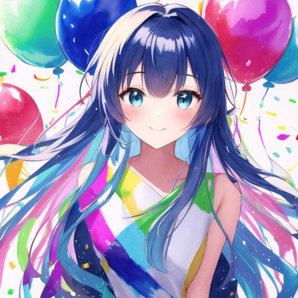色紙っぽいイラスト