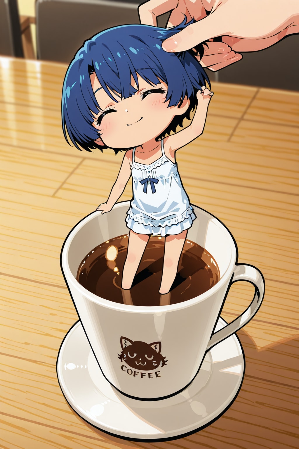 ☕ちび柑菜さん(*´ω｀*) | の人気AIイラスト・グラビア