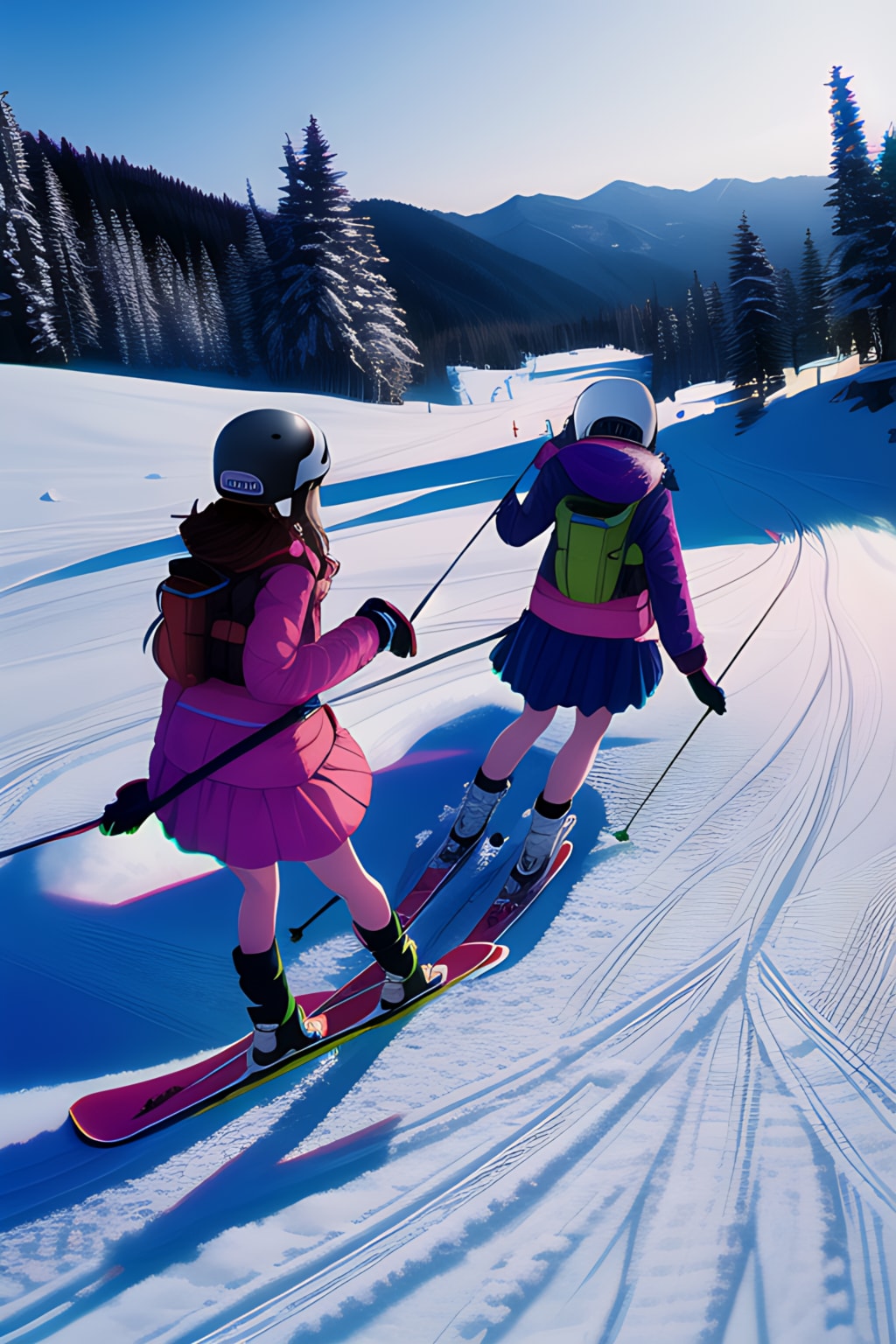 五井(i2i)ちゃんにV4Bちゃんを描いてもらった