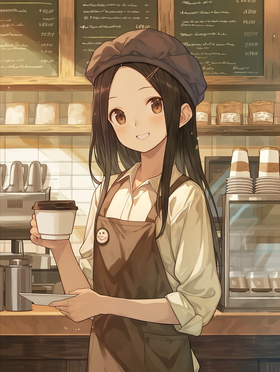 カフェのお姉さん☕✨175