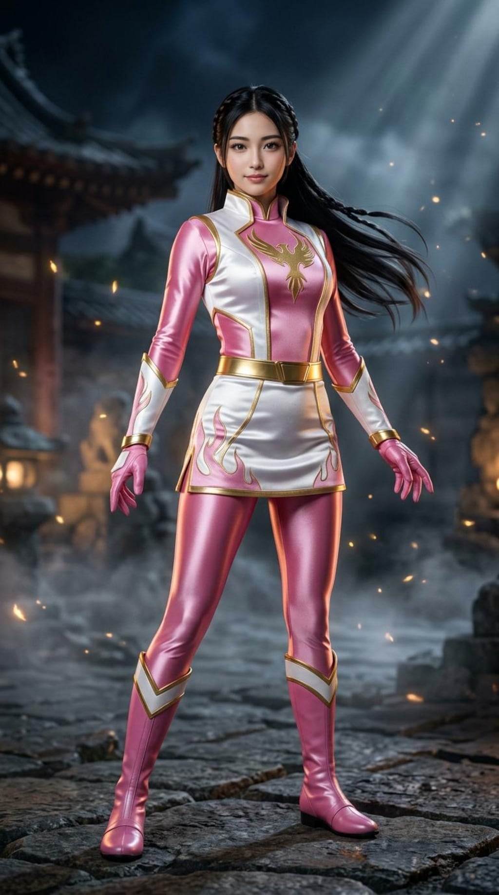 戦隊ヒロインのオマージュ試作