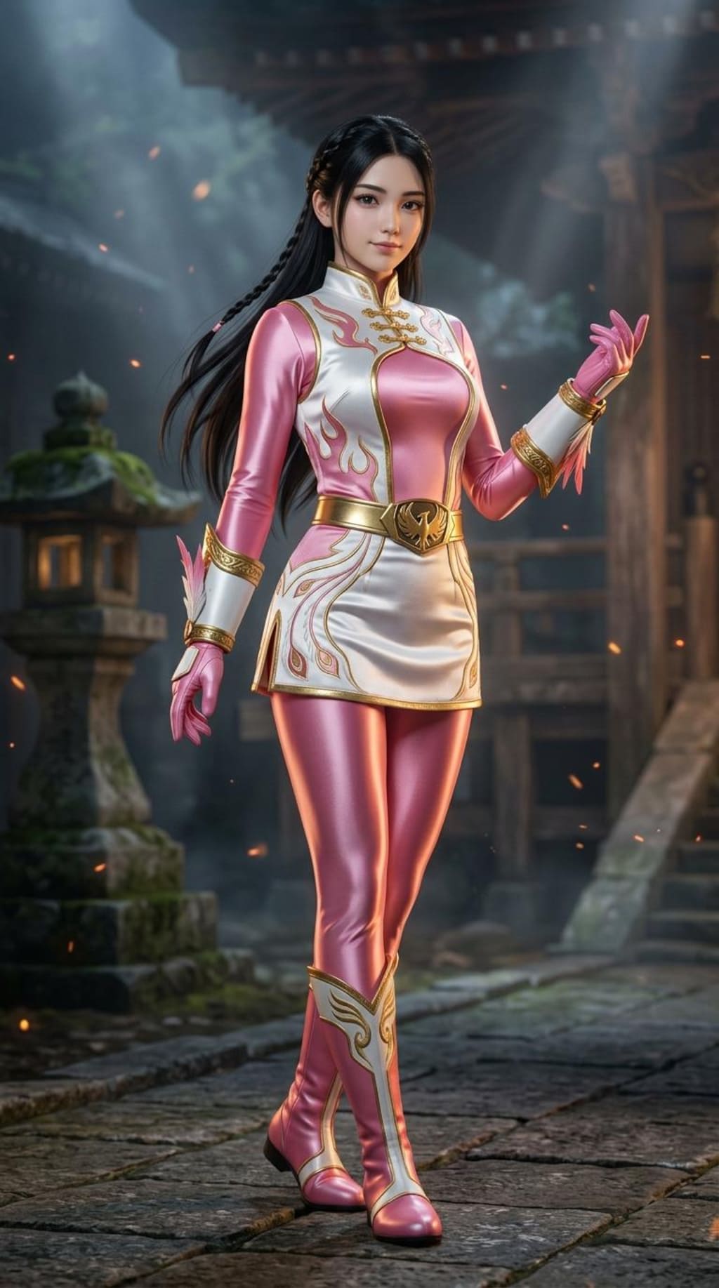 戦隊ヒロインのオマージュ試作