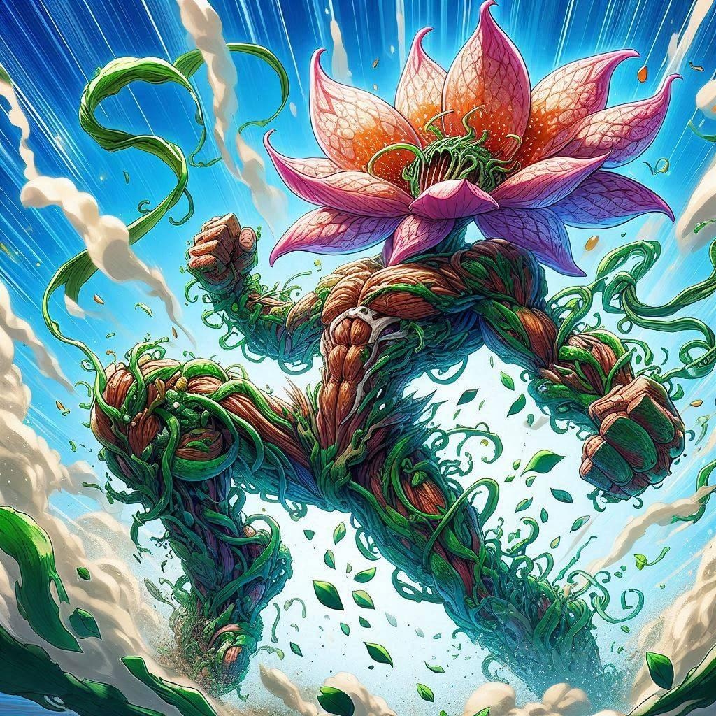 花の怪物