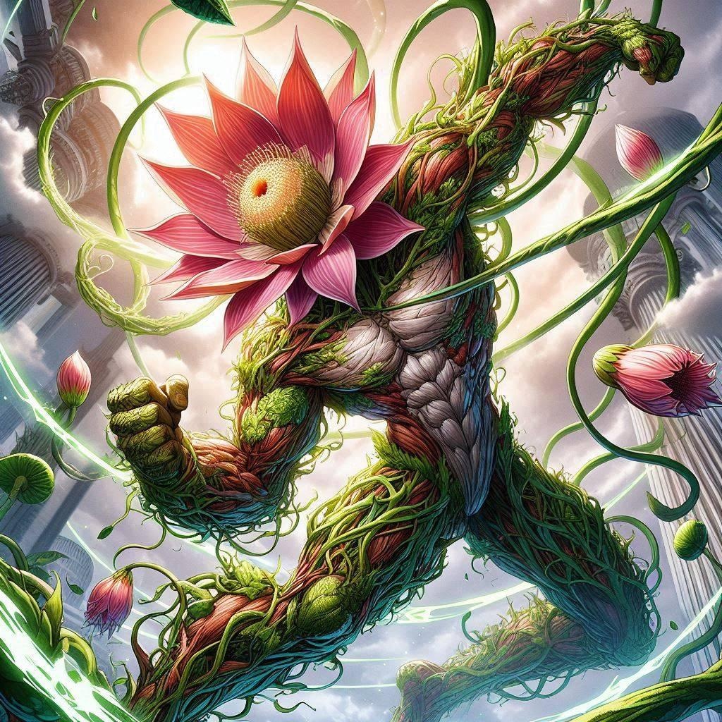 花の怪物