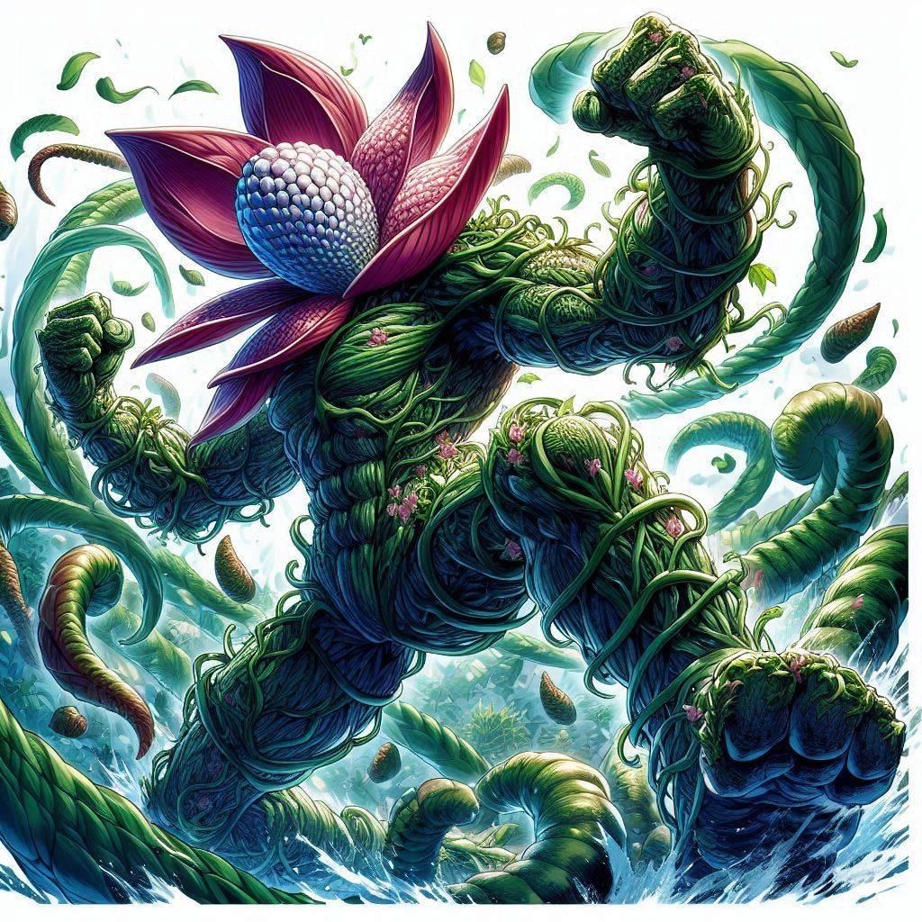 花の怪物