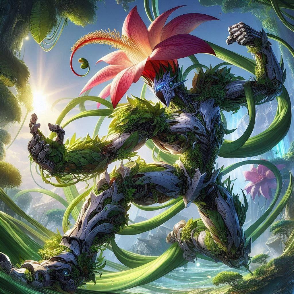 花の怪物