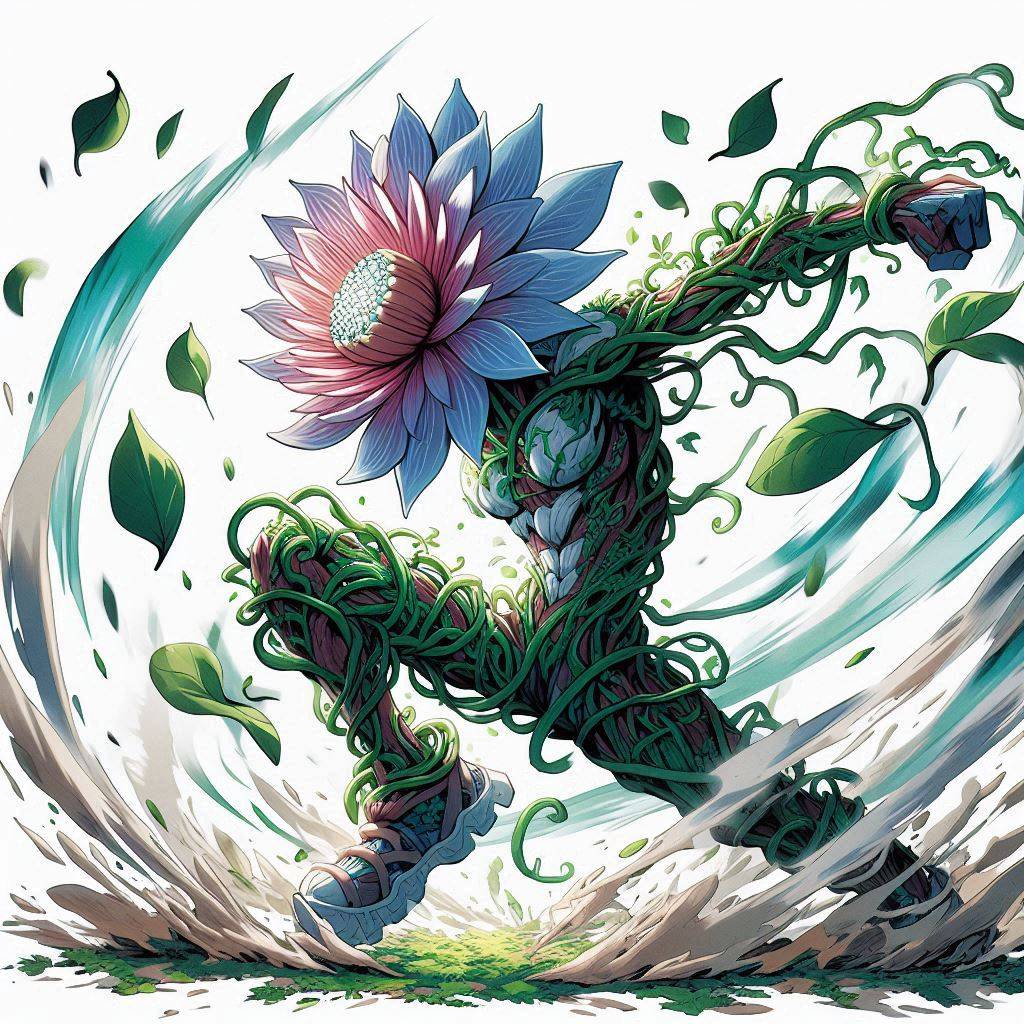花の怪物