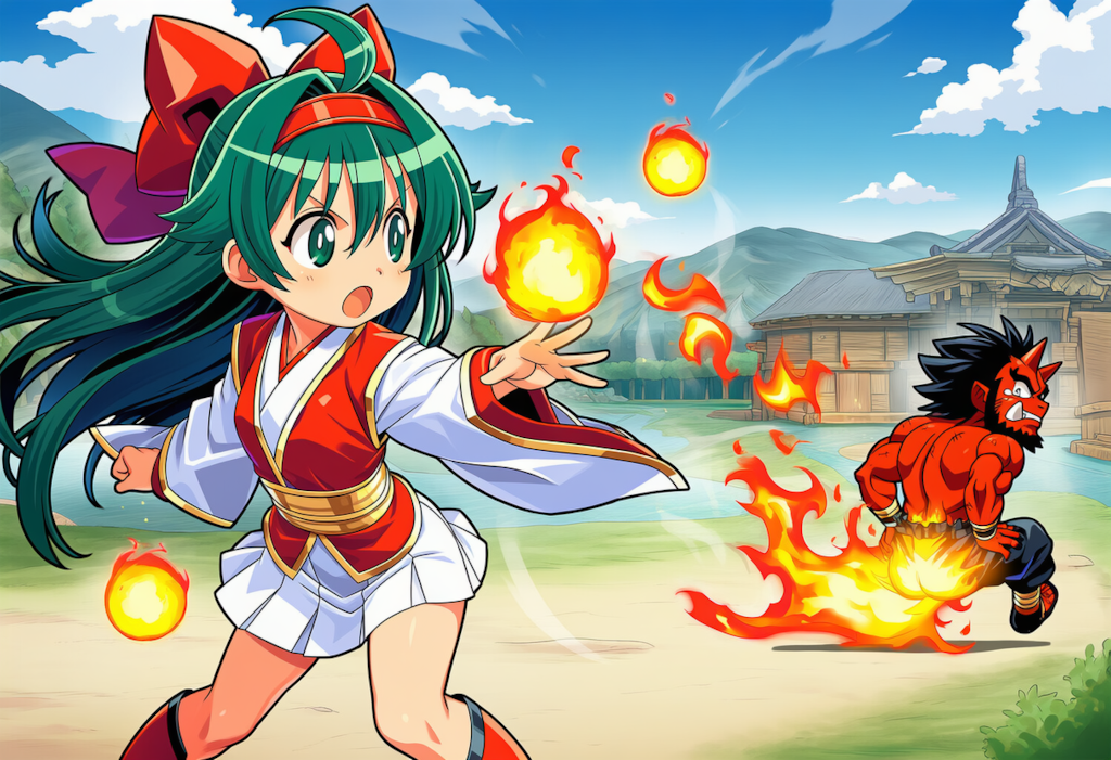 ちび日輪バトル