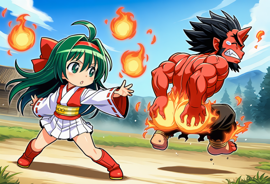 ちび日輪バトル