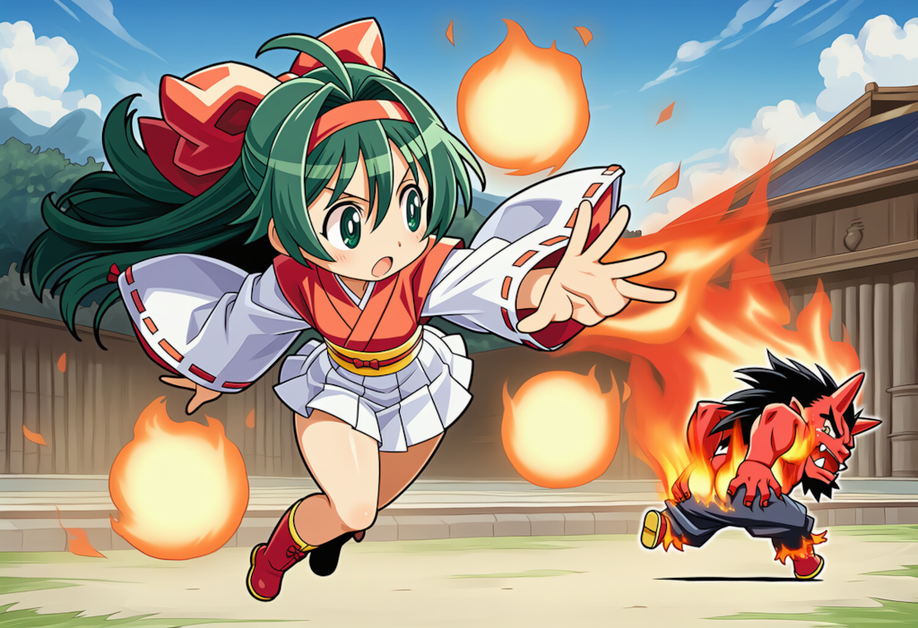 ちび日輪バトル