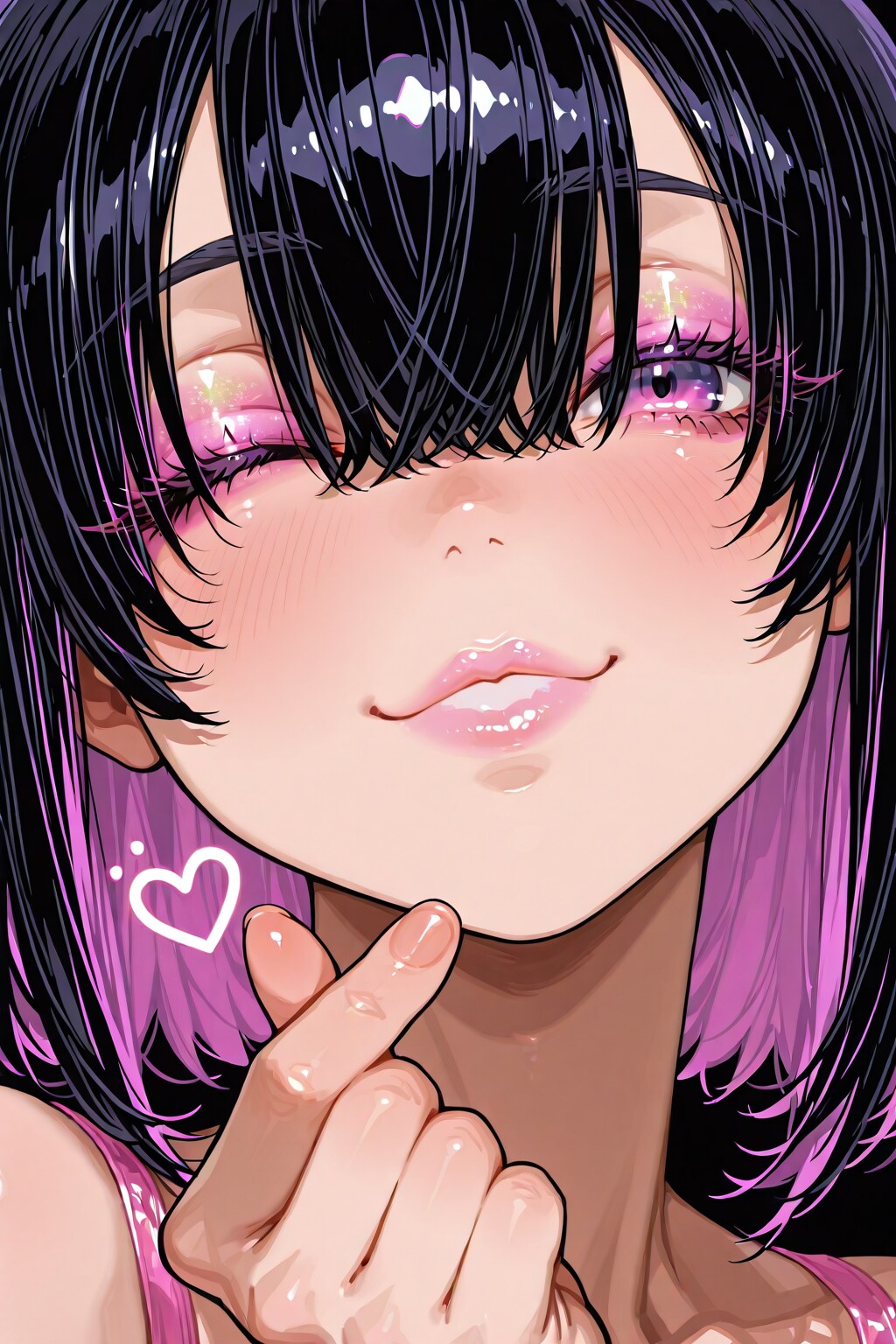 指ハート