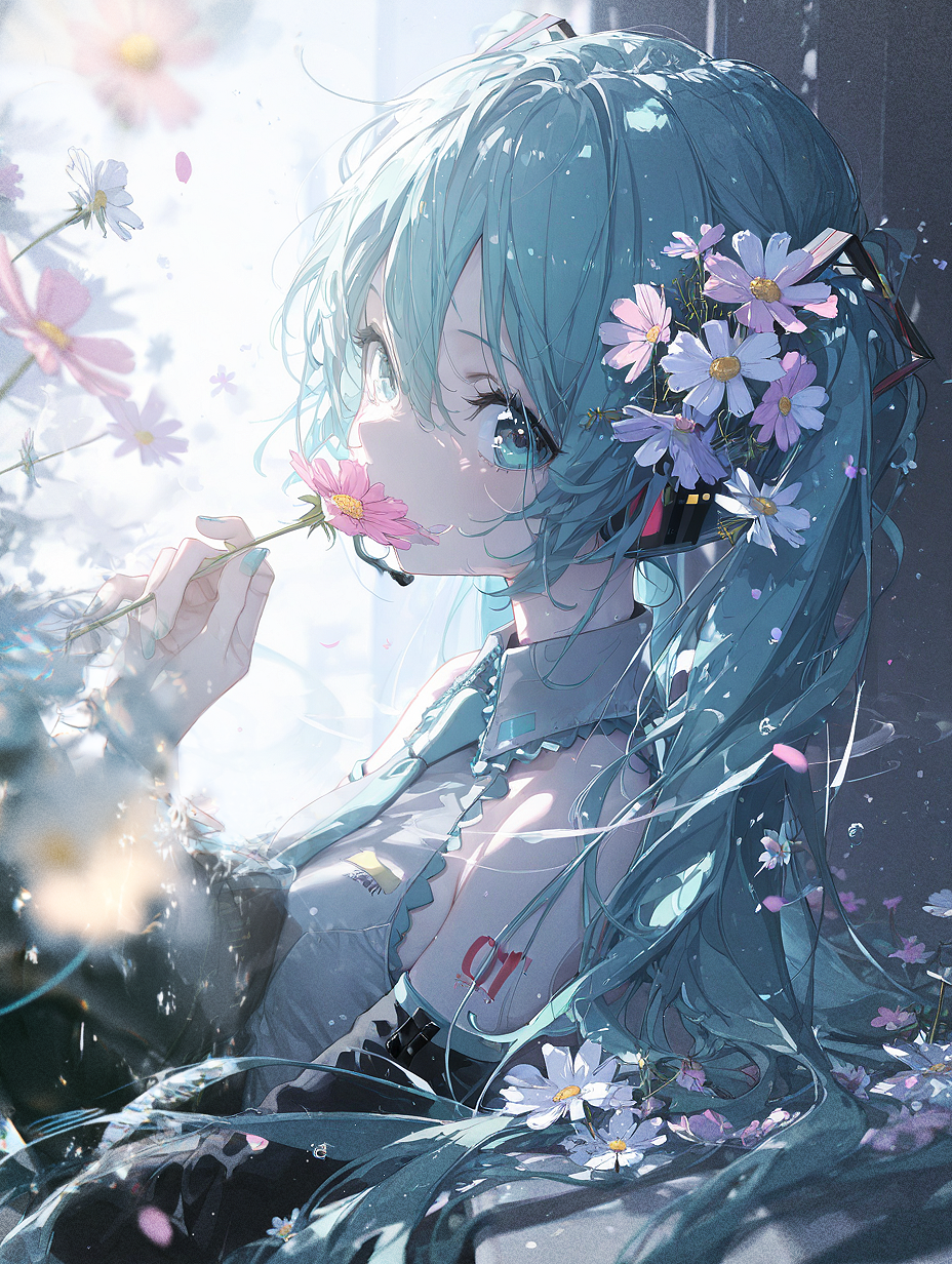 冷えた秋桜 | の人気AIイラスト・グラビア