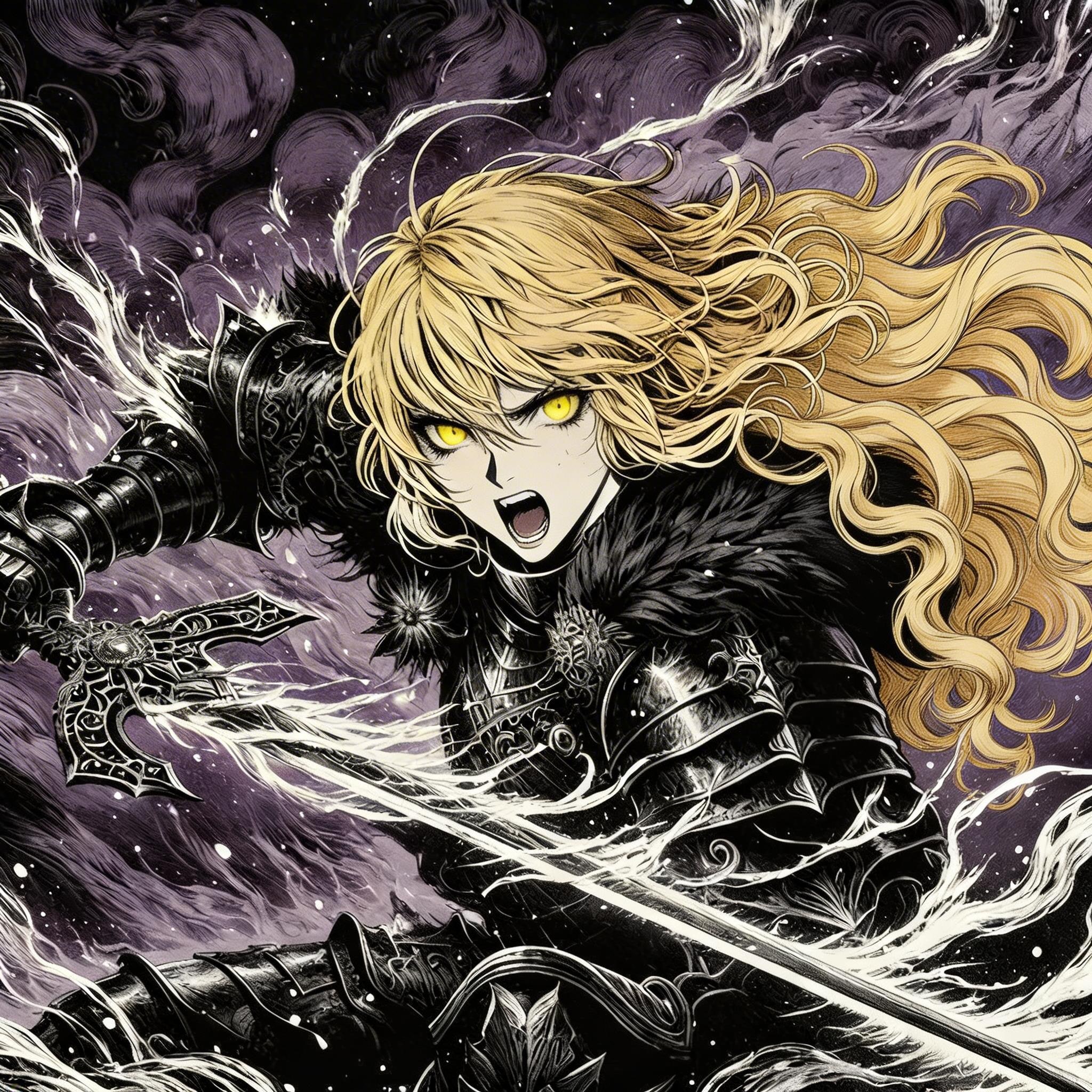 [曲付き]ブロンドの女騎士さん956 | の人気AIイラスト・グラビア