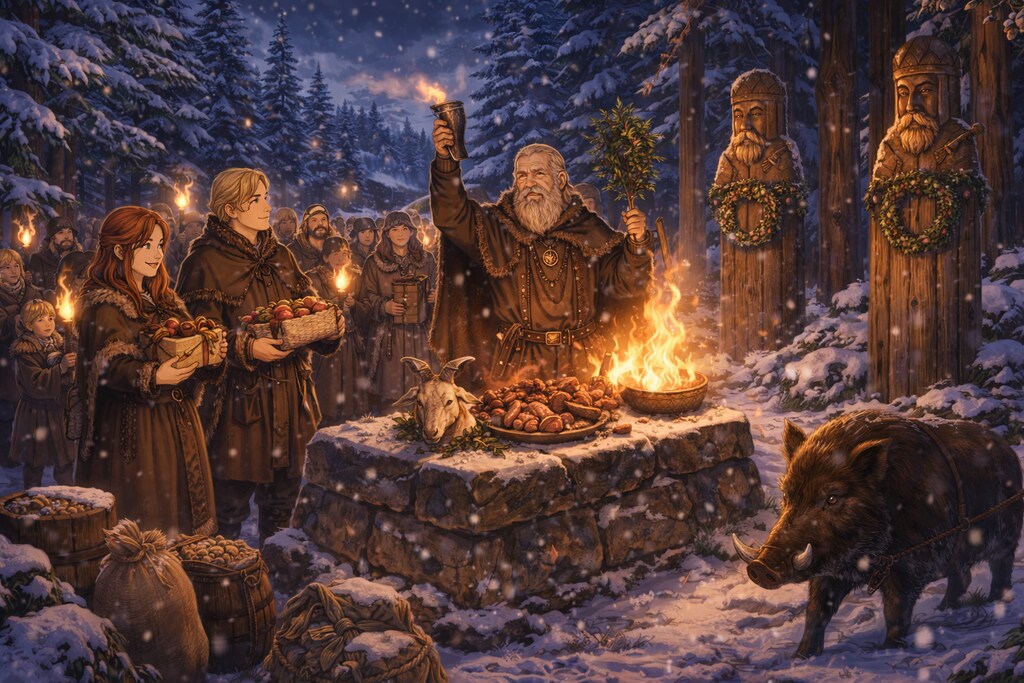 ユール祭を知らなかったからチャッＰちゃんに聞いてみました