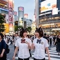 スパッツで渋谷交差点 5枚目