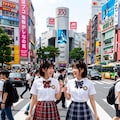 スパッツで渋谷交差点 7枚目