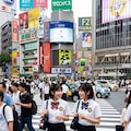 スパッツで渋谷交差点 6枚目