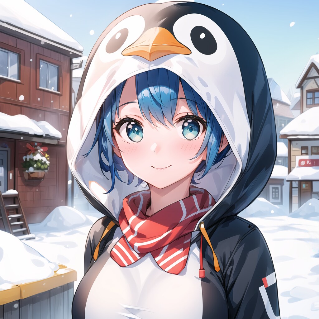 ペンギンの着ぐるみ
