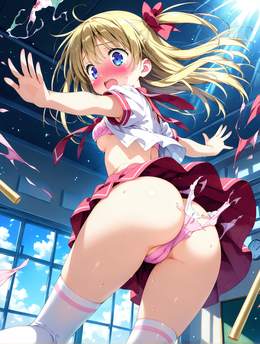 み、見ないで～～！！