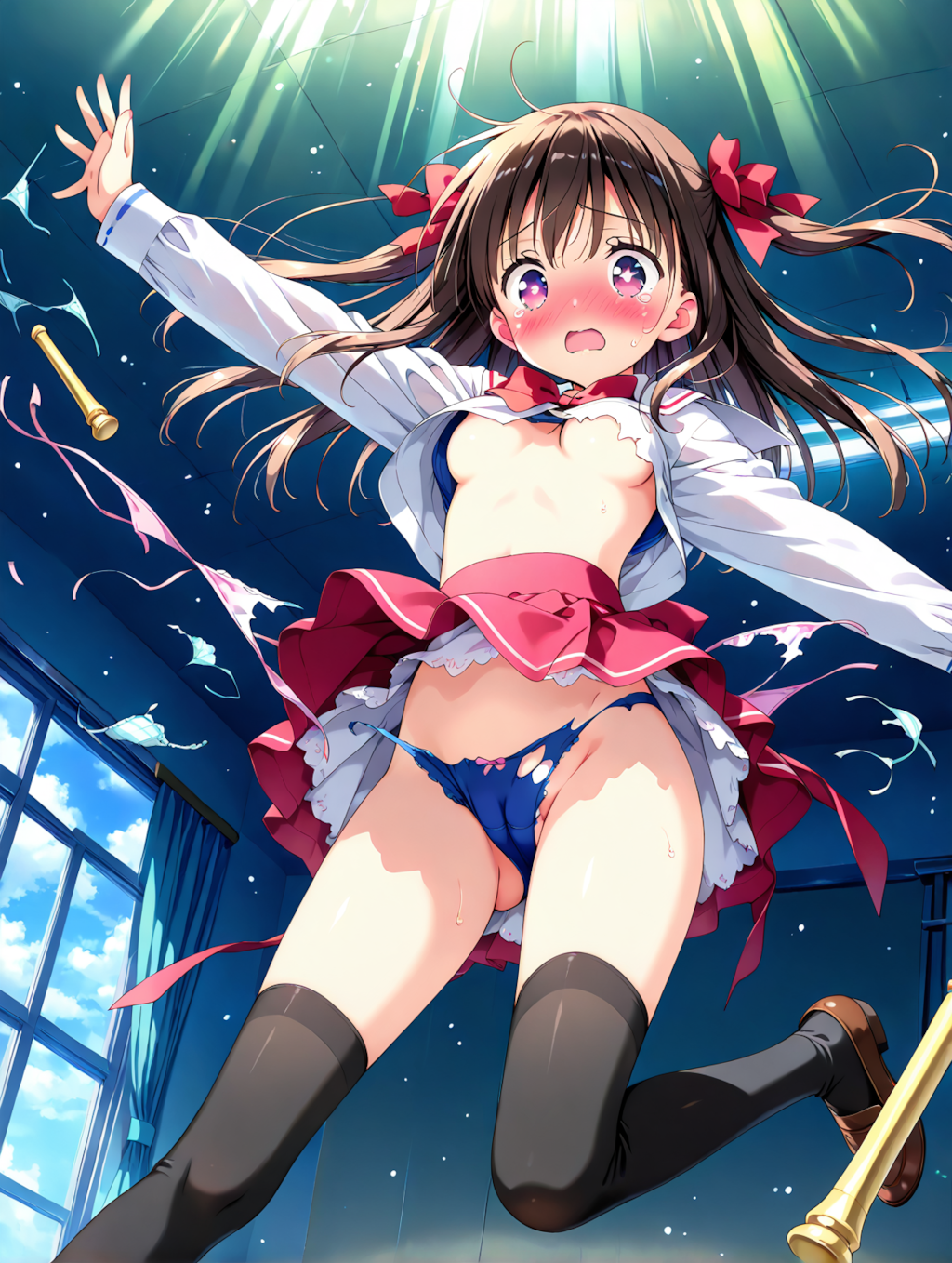 み、見ないで～～！！