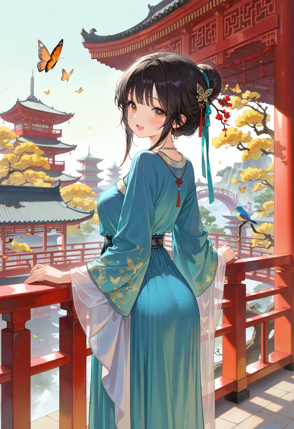 中華帝国の宮廷にて