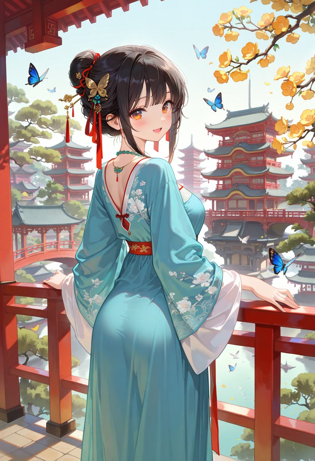 中華帝国の宮廷にて