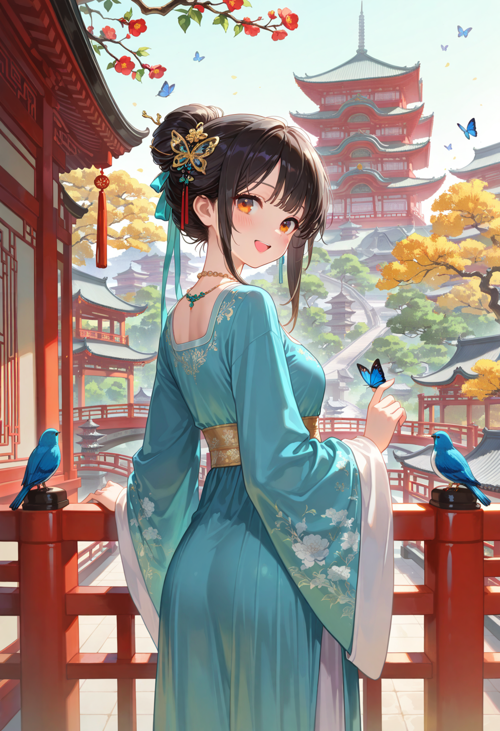 中華帝国の宮廷にて