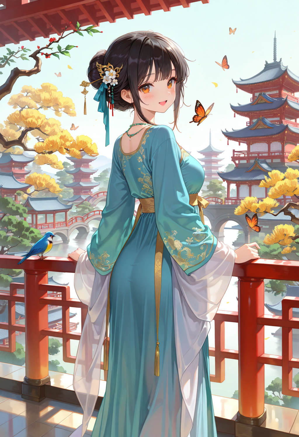 中華帝国の宮廷にて