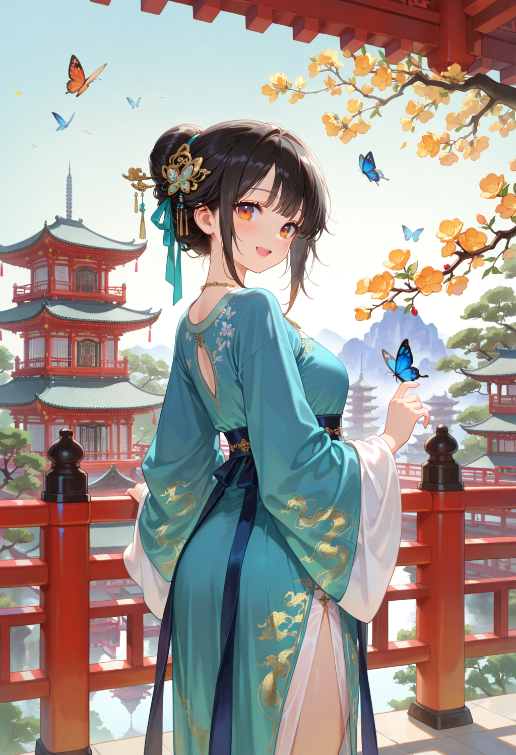 中華帝国の宮廷にて