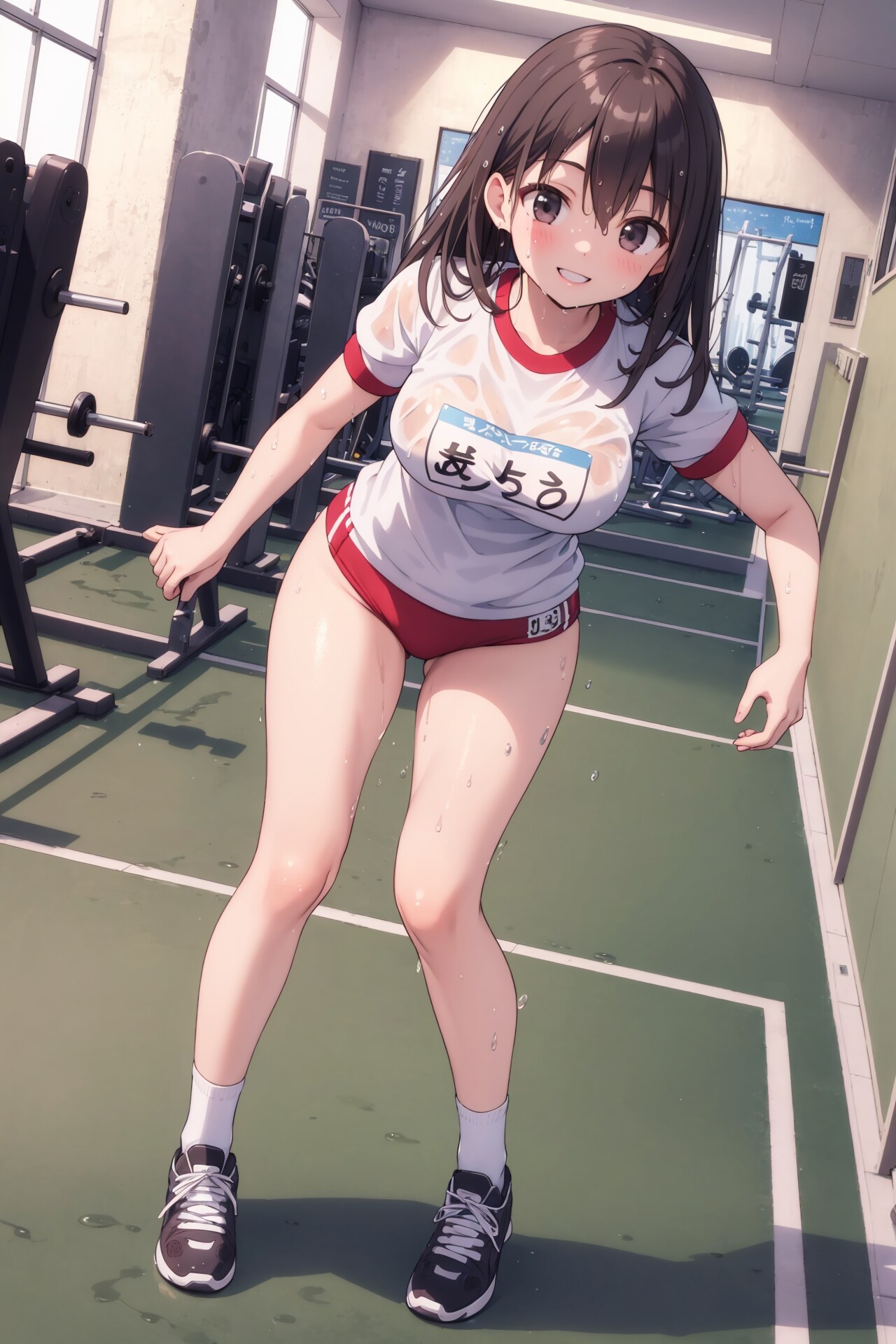 びしょ濡れブルマ(22)